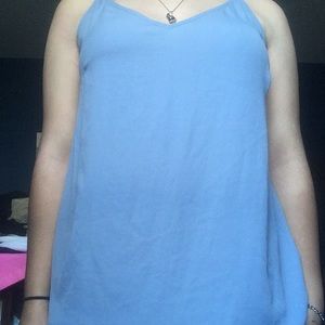 Blue tank top